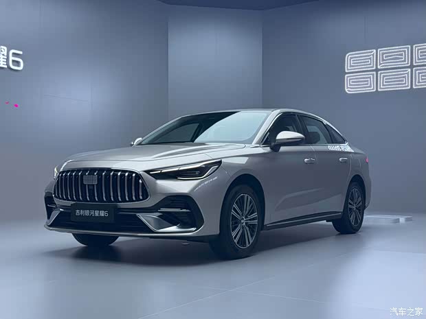 有着杀气十足的运动前脸的家轿不一般 吉利银河星耀6首发亮相